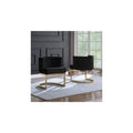 32 In.H Neutral Finish Velvet Upholstery Circle Barrel Chair Piece Of 1 With Straight Arm 8 X 10