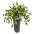 33 Spider Artificial Plant In Cylinder Planter