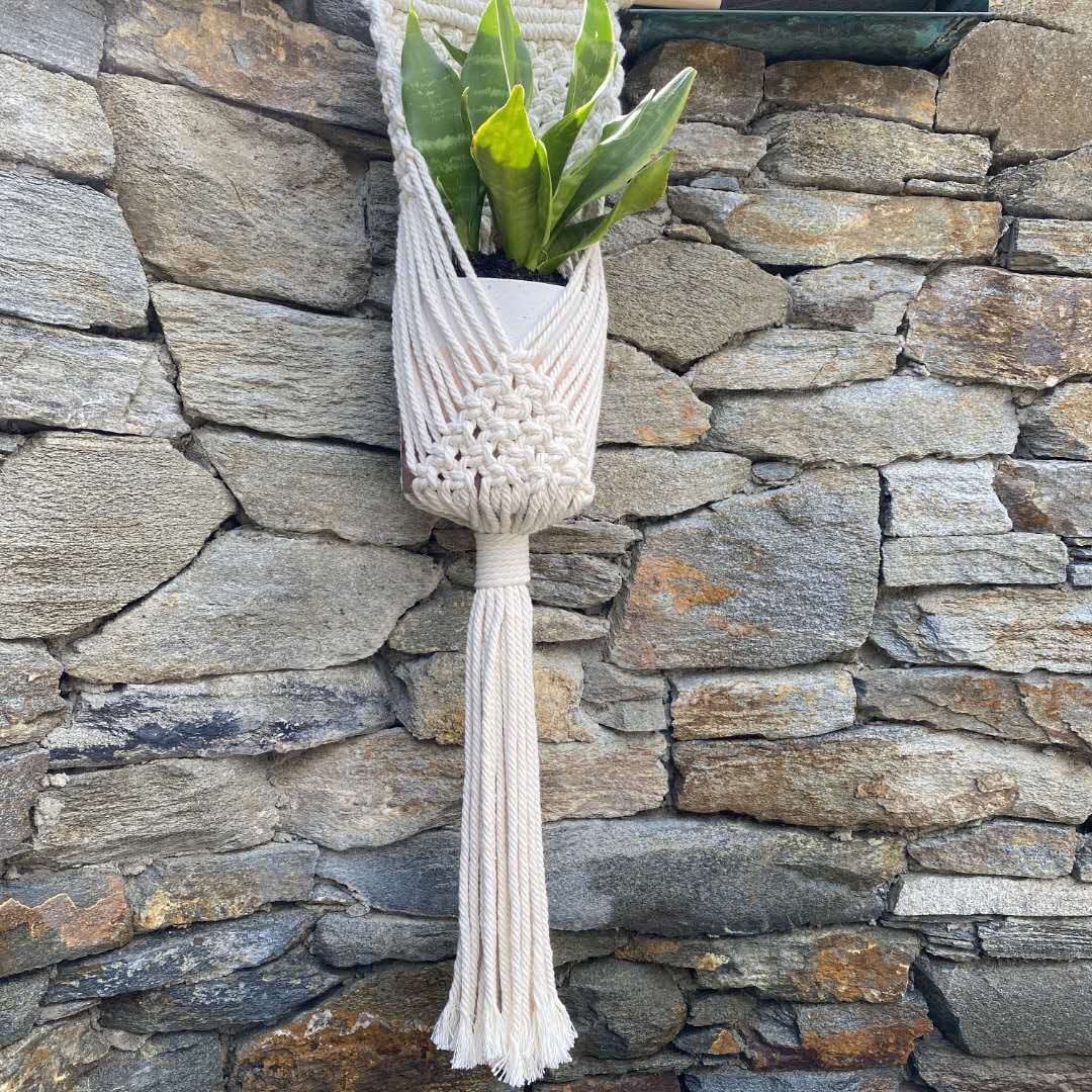 33 L Macrame Plant Hanger