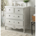 34 Benton Collection Daleville Vintage Distressed Gray Bath Vanity