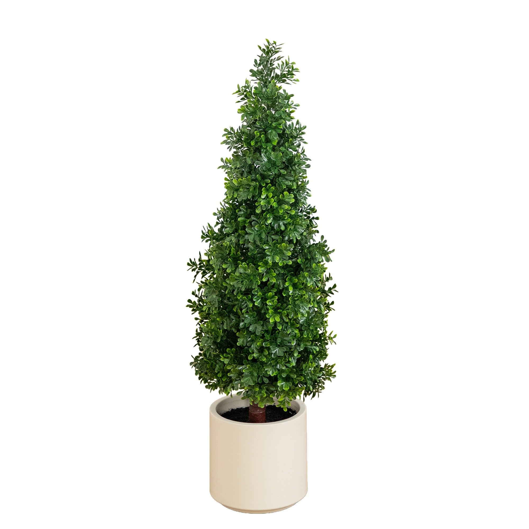 34 In Uv Resistant Artificial Boxwood Topiary Cone Tree