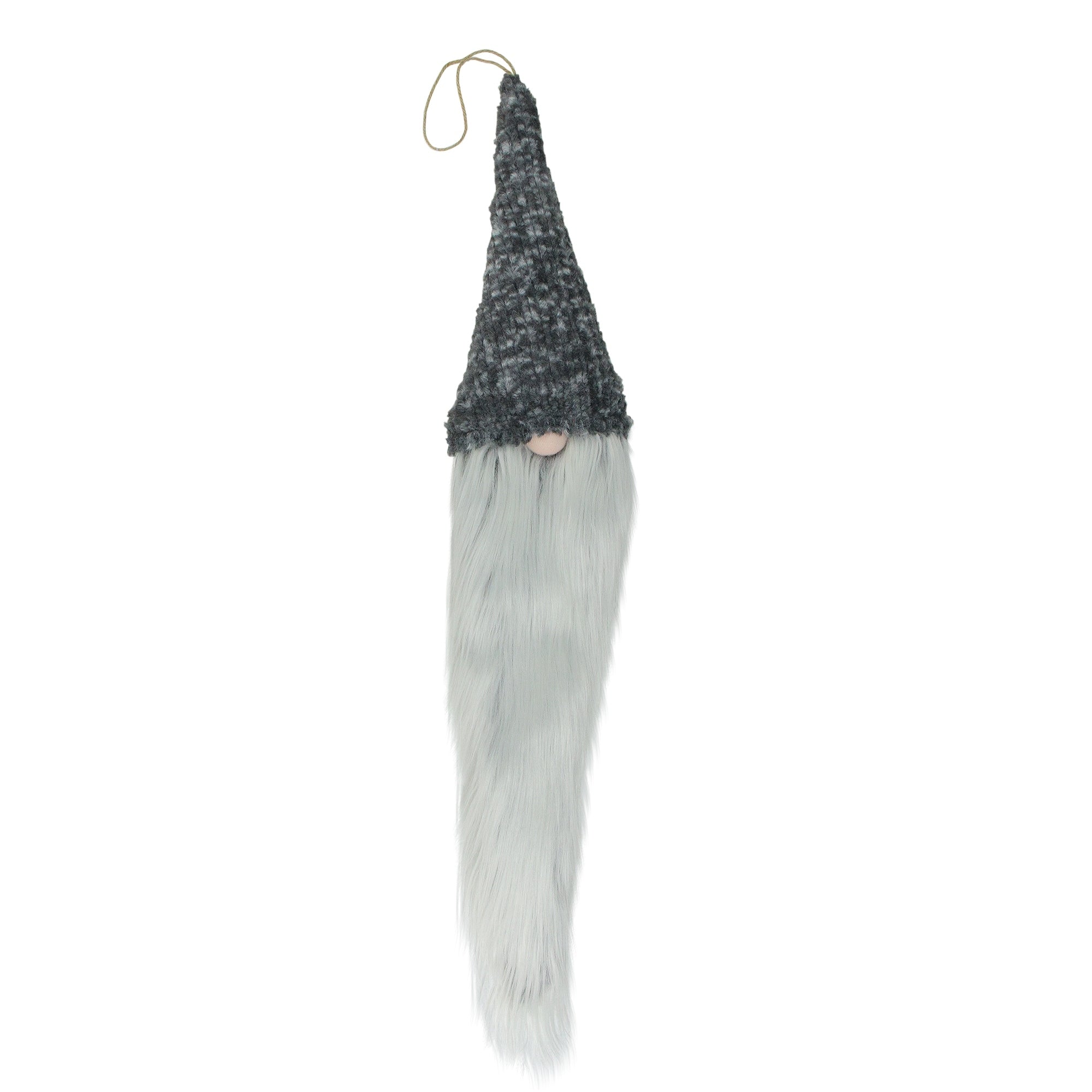 34 Dark Gray Hanging Christmas Gnome Decoration N A