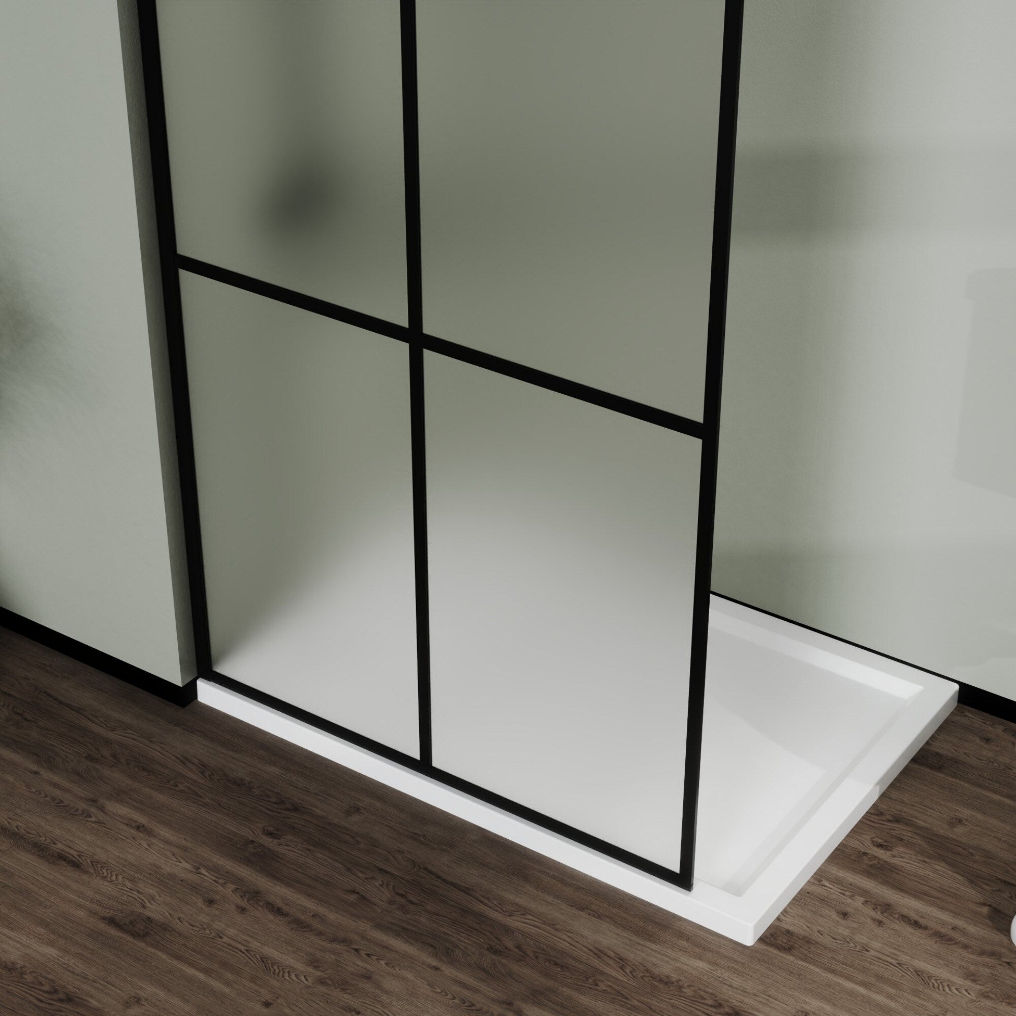 34X72 Walk In Shower Screen 34X 72