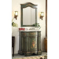 35 Benton Collection Crossfield Green Bathroom Vanity Mirror