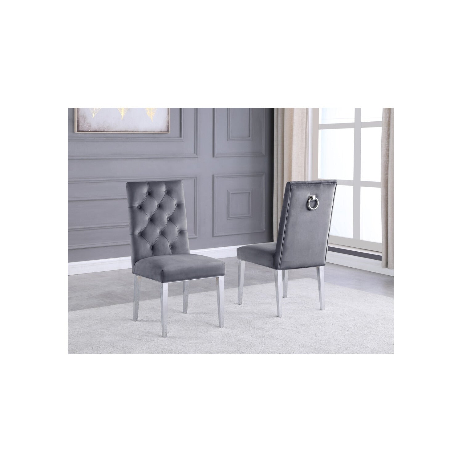 35 In.H Beige Finish Faux Leather Upholstery Square Barrel Chair Set Of 2 With Straight Arm 8 X 10