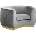 35 In.H Black Finish Velvet Upholstery Circle Barrel Chair Piece Of 1 With Straight Arm 8 X 10