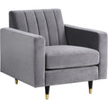 35 In.H Navy Finish Velvet Upholstery Square Barrel Chair Set Of 2 With Straight Arm 8 X 10