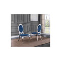 35 In.H White Finish Faux Leather Upholstery Oval Barrel Chair Set Of 2 With Straight Arm 8 X 10
