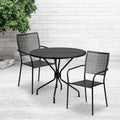 35.25Rd Patio Table Set 2Chair