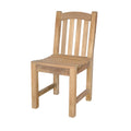 35.5 In.H Clear Finish High Upholstered Back Armless Dining Chair With Wood Seat Material