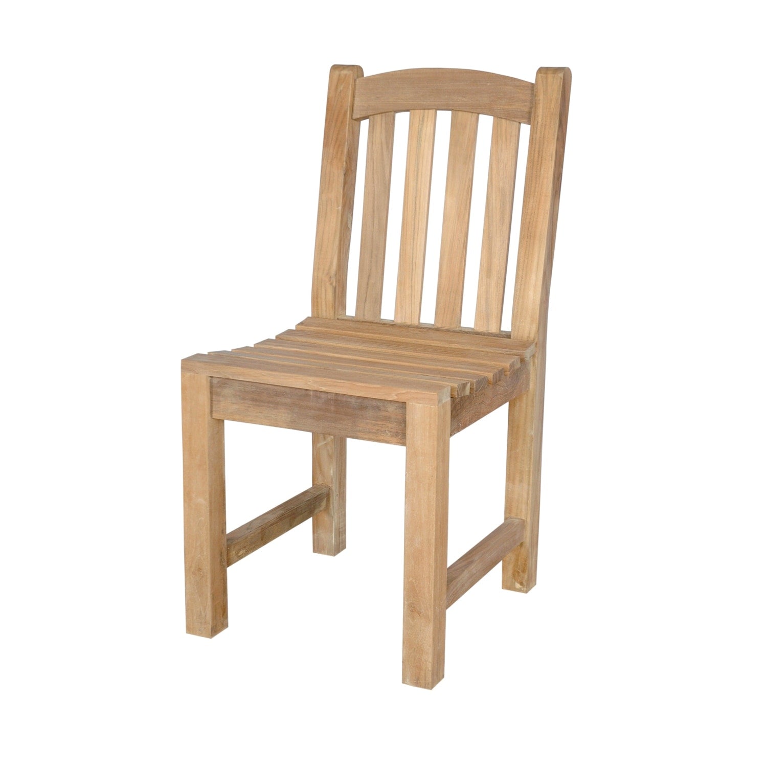 35.5 In.H Clear Finish High Upholstered Back Armless Dining Chair With Wood Seat Material