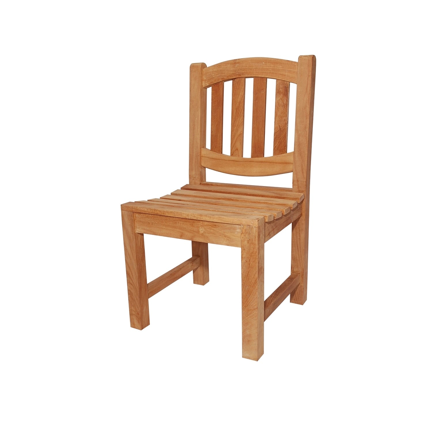 35.5 In.H Clear Finish High Upholstered Back Armless Dining Chair With Wood Seat Material
