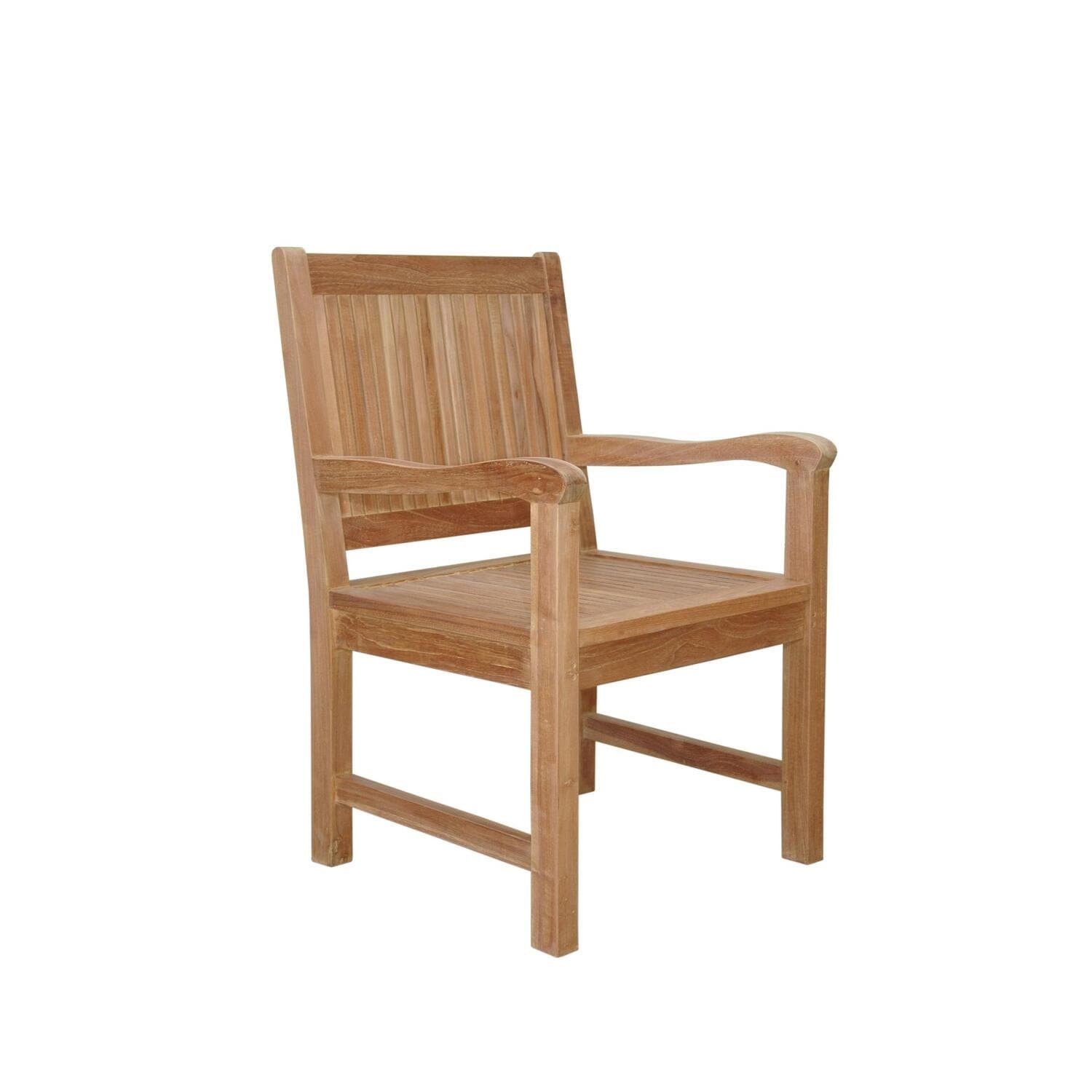 35.5 In.H Clear Finish High Upholstered Back Armless Dining Chair With Wood Seat Material
