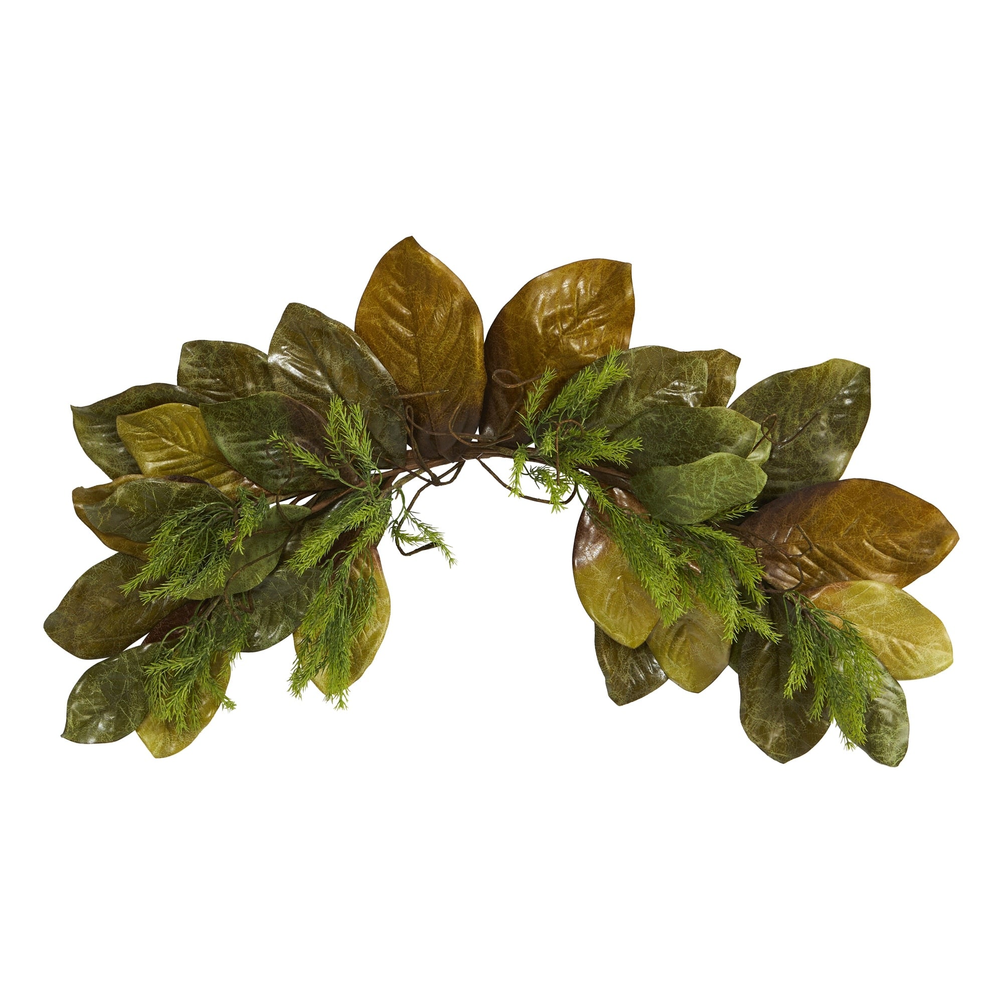 35 Fall Magnolia Leaf Artificial Swag