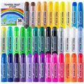 36 Colors Washable Tempera Paint Sticks Multicolor