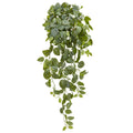 Nearly Natural Fittonia Hanging Bush 36 Inch Real Touch Artificial Plant Set Of 2