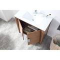 36 Tennant Brand Larvotto Light Wheat Modern Bathroom Sink Vanity