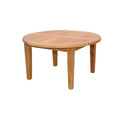 36 In. W Natural Finish Rectangle Shape Wood Frame End Table 8 X 11