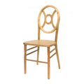36 In.H Brown Finish High Slat Back Armless Dining Chair With Wood Seat Material
