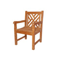 36 In.H Brown Finish High Upholstered Back Armless Dining Chair With Wood Seat Material