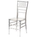 36 In.H Clear Finish High Slat Back Armless Dining Chair With Polyester Seat Material