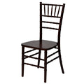 36 In.H Red Finish High Slat Back Armless Dining Chair With Wood Seat Material