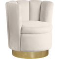 36.5 In.H Beige Finish Fabric Upholstery Rectangle Barrel Chair Set Of 2 With Straight Arm 8 X 10