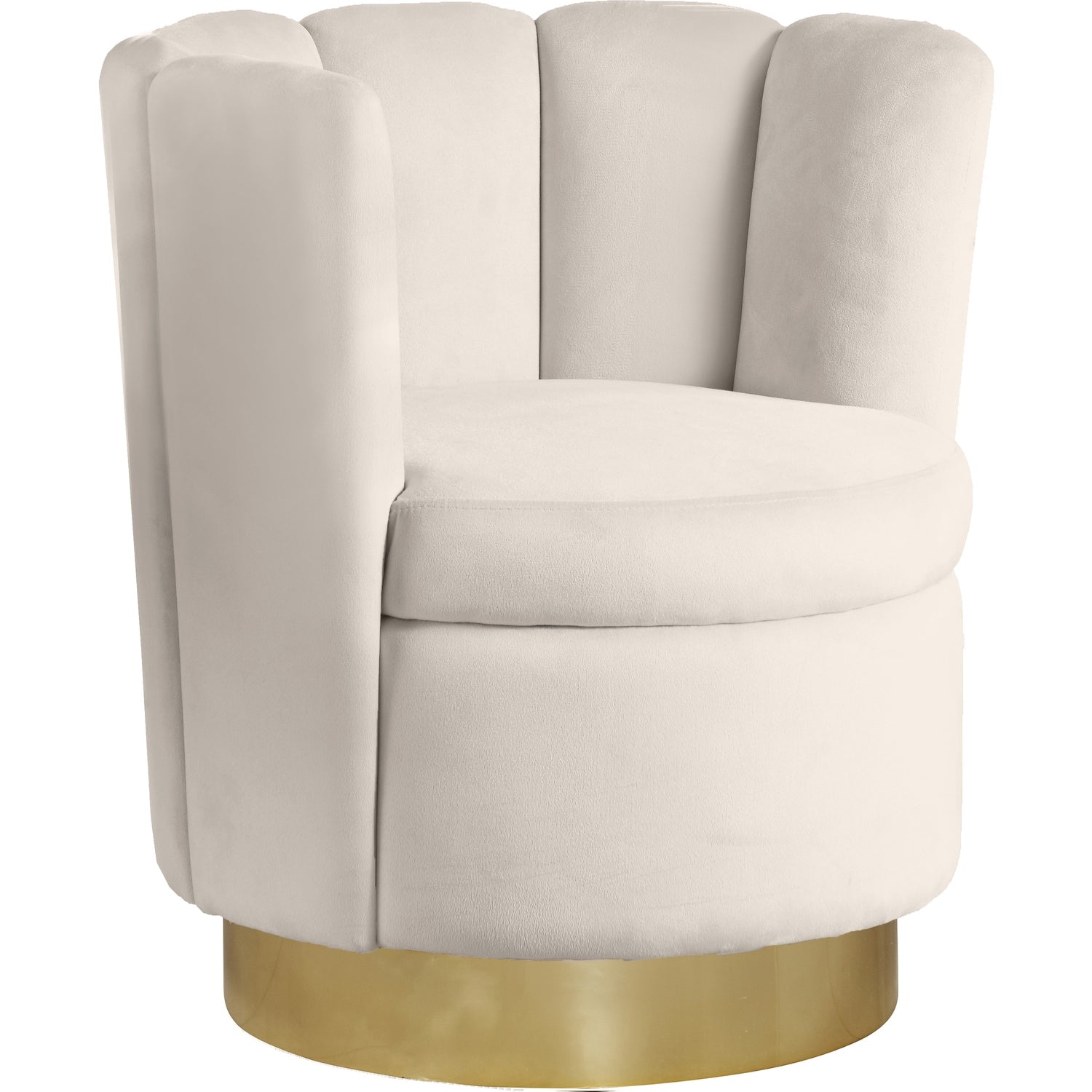 36.5 In.H Beige Finish Fabric Upholstery Rectangle Barrel Chair Set Of 2 With Straight Arm 8 X 10