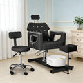 360 Degree Swivel Adjustable Hydraulic Lift Reclining Pedicure Chair