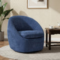 360 Swivel Chenille Upholstered Barrel Accent Chair Armchair 30.3 W X 28.7 D X 29.5 H