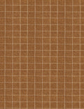 Cognac Grid Fabric Swatch
