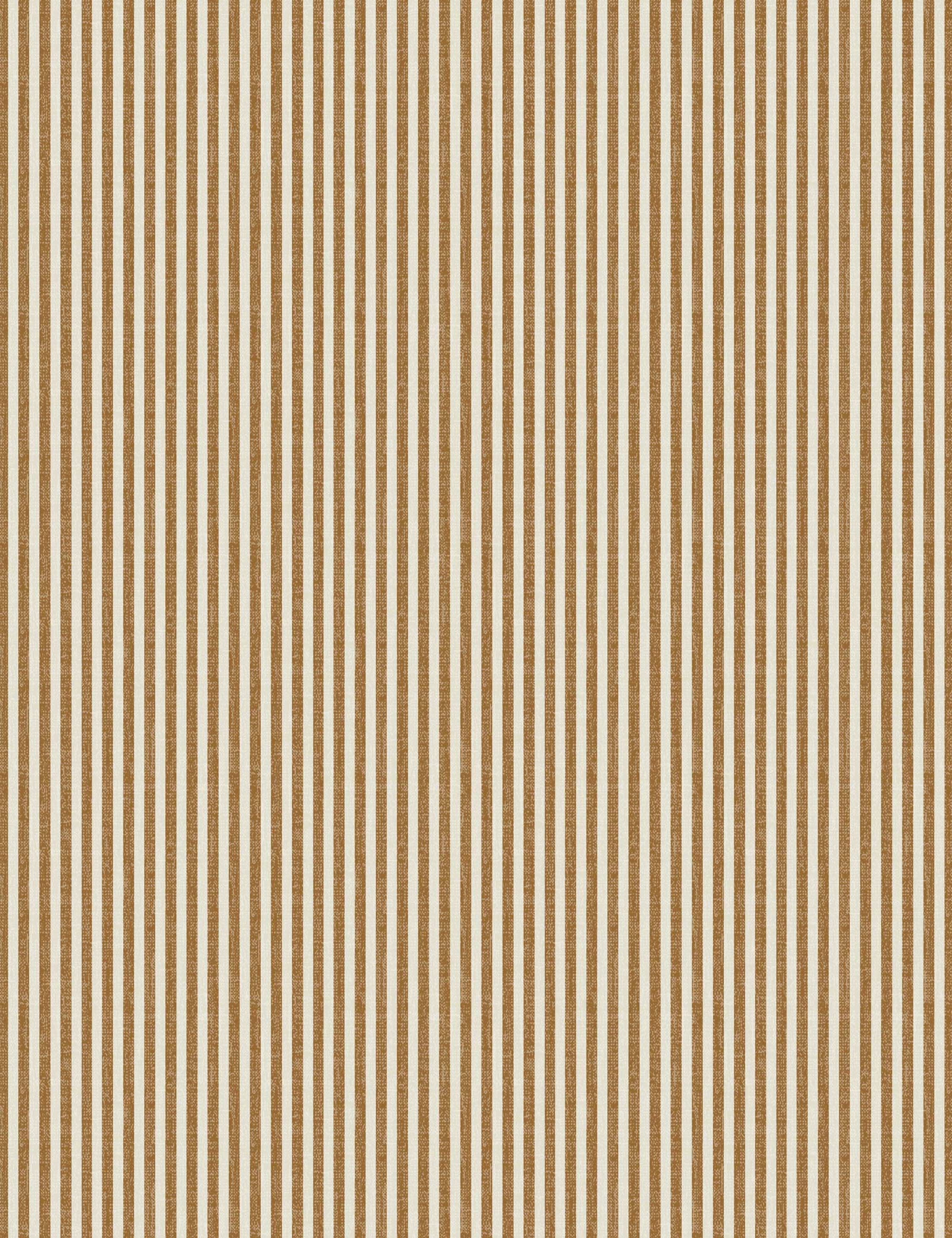Ochre Stripe Fabric Swatch