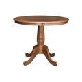 36 Round Top Pedestal Table