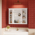 36 X 28 Medicine Cabinet Wall Mounted Bathroom Storage Cabinet With 1 Adjustable Shelf Wall Mounted Medicine Cabinet