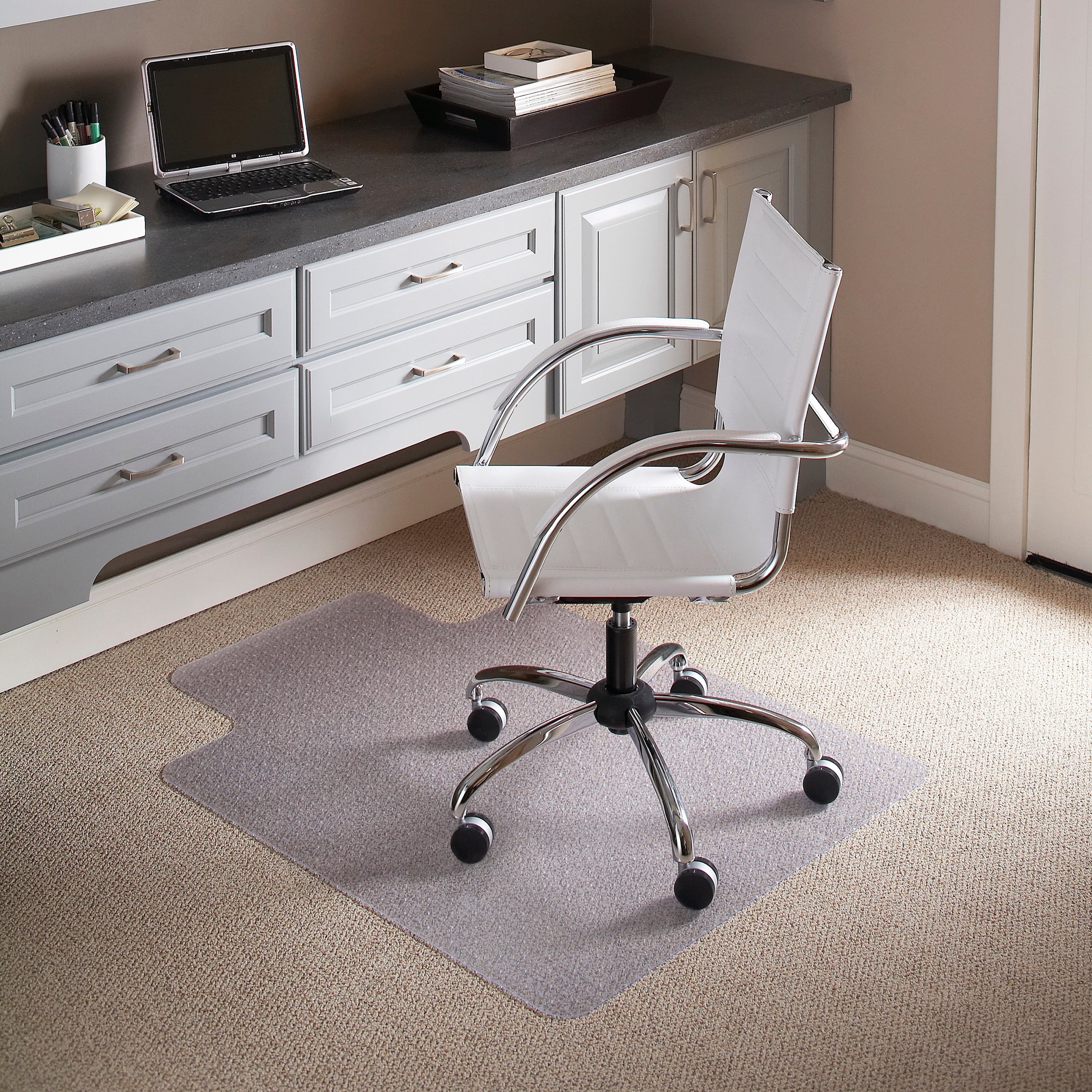 36 Inch X 48 Inch Carpet Chairmat With Lip