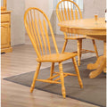 38 In.H Brown Finish High Upholstered Back Armless Dining Chair With Wood Seat Material