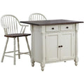 39.5 In.H White Finish Low Back Wood Frame Barstool Wood Seat Set Of 3 41