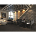 3D Wall Panels Plant Fiber Cave Design 10 Panels Per Box