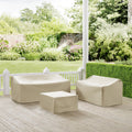 3Pc Sectional Cover Set