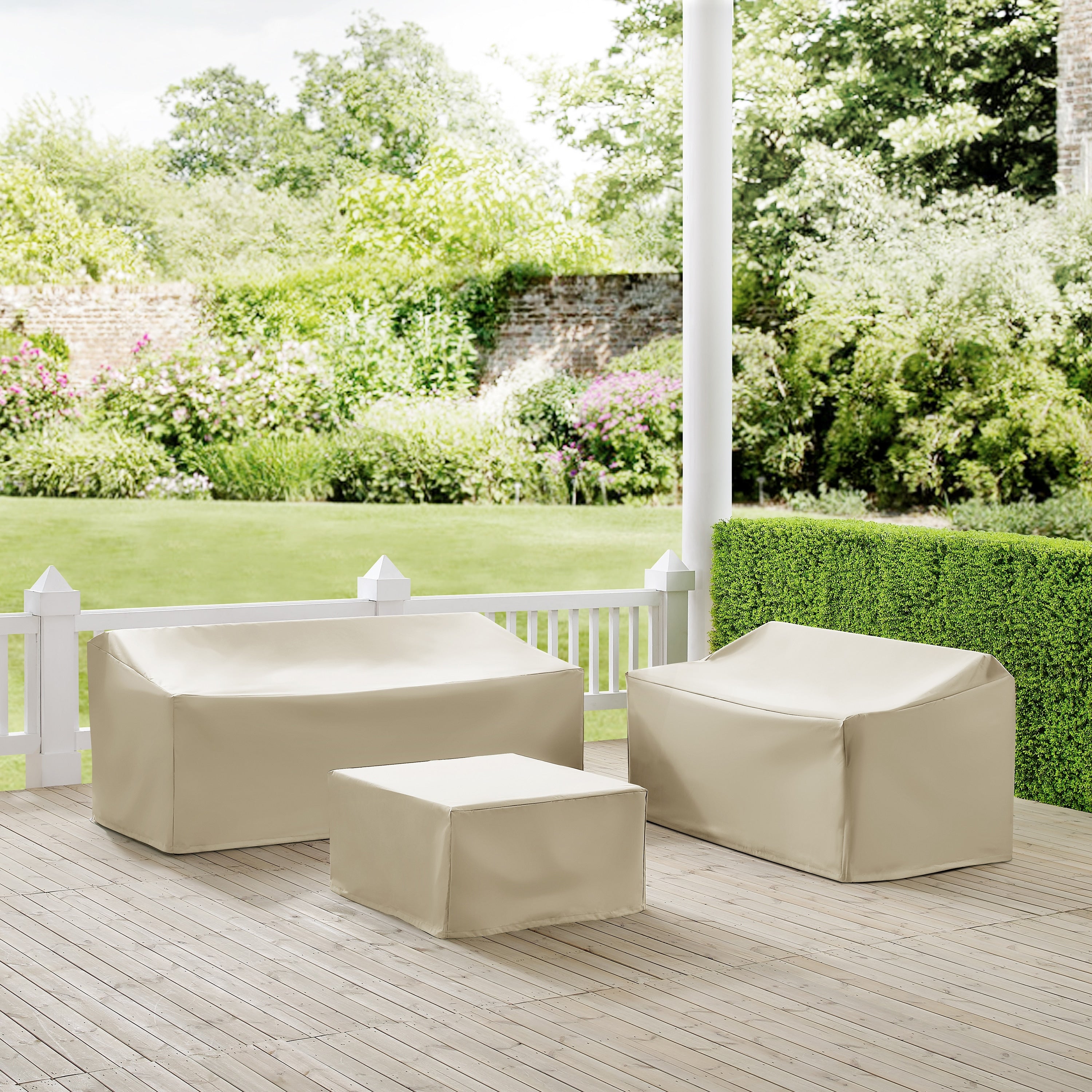 3Pc Sectional Cover Set