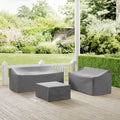 3Pc Sectional Cover Set
