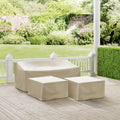 3Pc Sectional Cover Set