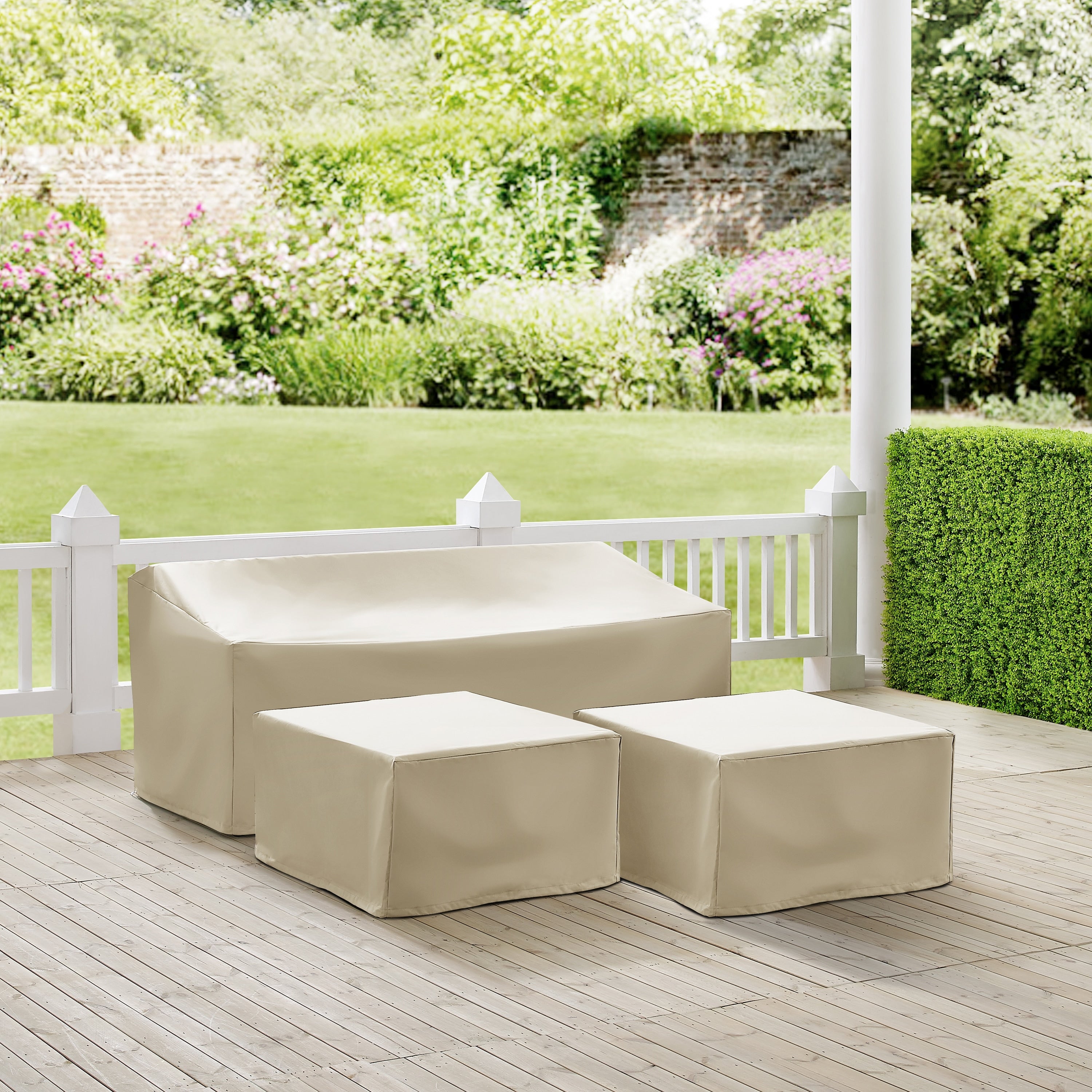 3Pc Sectional Cover Set
