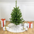 3 B O Pre Lit Led Canadian Pine Artificial Christmas Tree Multi Lights
