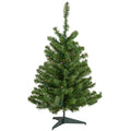 3 Pre Lit Canadian Pine Artificial Christmas Tree Multi Lights