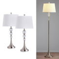 Silver Orchid Orloff 3 Piece Lamp Set