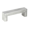 4 1 4 Inch Contemporary Stainless Steel Bold Design Cabinet Bar Pull Handle Set Of 4