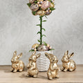 4 4.5 Resin Golden Bunny