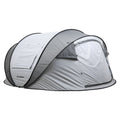 4 6 Persons Pop Up Boat Tent Can Fit 2 Sleeping Bags Pads With 4 Mesh Windows And 2 Doors