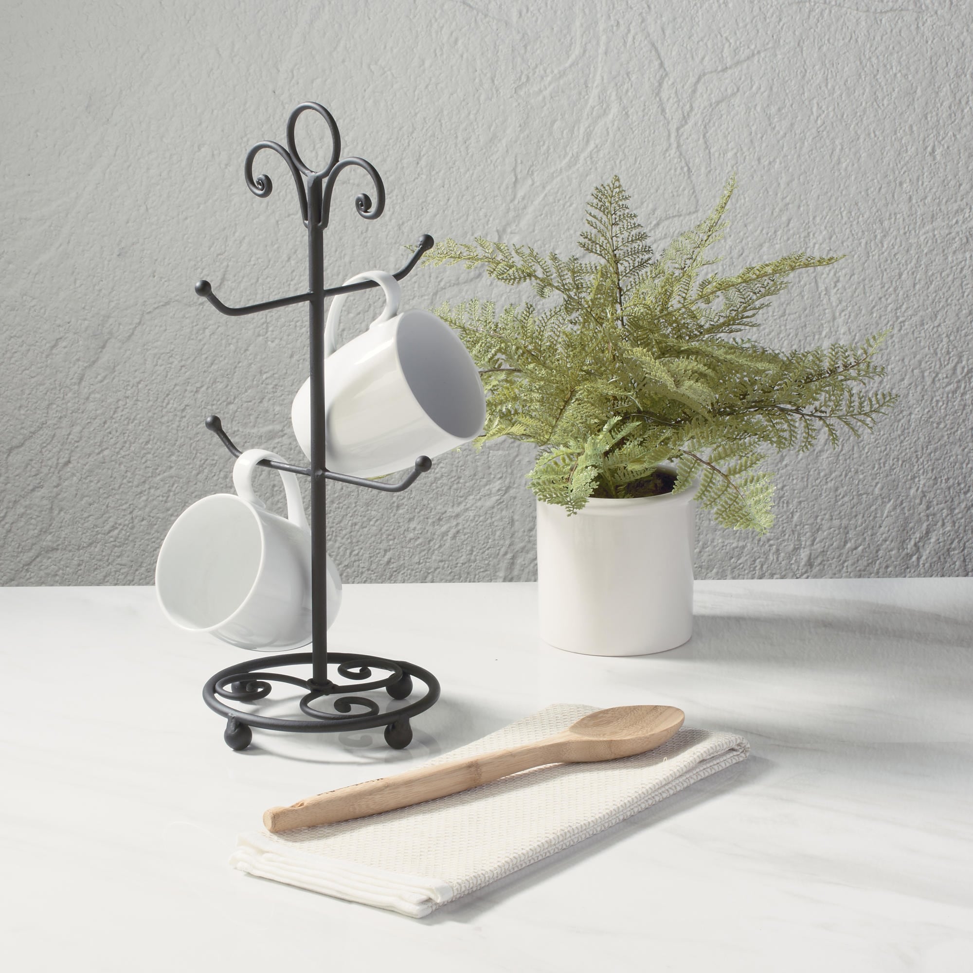 4 Arm Metal Mug Tree